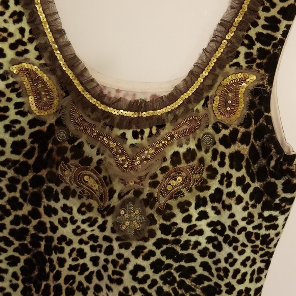 Alberto Makali leopard sweater set - size S - Picture 7 of 8